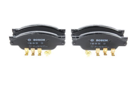 ÖN BALATA JAGUAR STYPE 2.5 V6-2.7D 3.0 4.0 4.2 V8 2002 2007 XJ 2.7D 3.0 3.5 4.2 2003 2009 U-BOSCH 0986494355-XR837417-C2C20686-XR837417-XW4Z2001