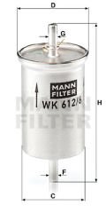 YAKIT FİLTRESİ AC DELCO-MANN WK612.6-FS9303E-0002591V003