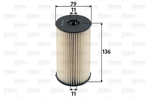YAKIT FİLTRESİ CADDY III-PASSAT-TOURAN-LEON-OCTAVIA-TOLEDO III 1.6TDI-1.9TDI-2.0TDI-VALEO 587904-3C0127177-3C0127434