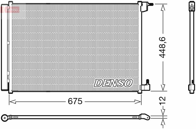 KLIMA RADYATORU MERCEDES W205 S205 W213 S213 W222 C217 X253-DENSO DCN17060-A0995000454