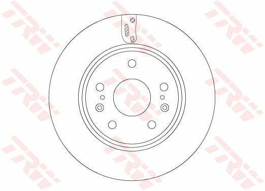 ÖN FREN DİSKİ SUZUKI SX4 S-CROSS 13 VITARA 15-TRW DF6703-5531161M00