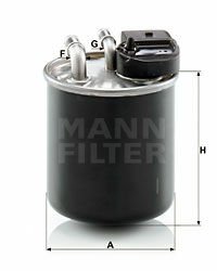 YAKIT FILTRESI MERCEDES VITO OM651 W447 14-MANN WK820.20-A6510902052