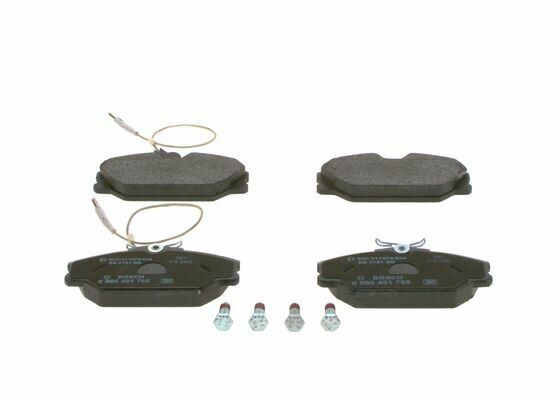 0986TB2010 ÖN BALATA LGN 93-01 SAFRANE 92-00 MGN 96-99 SCENIC 2.0 96 FİŞLİ-BOSCH 0986461765-7701203730-7701203968-WVA20919