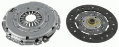 DEBRİYAJ SETİ RULMANSIZ DOBLO-LINEA-PUNTO-BRAVO500-FREEMONT-GULIETTA-COMBO 1.6-2.0 2007-SACHS-55212655-55267002