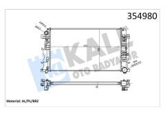 MOTOR SU RADYATORU MERCEDES SPRINTER B906 . VW CRAFTER 30-35-50 678X398X32-KALE 354980-A9065000002-2E0121253A