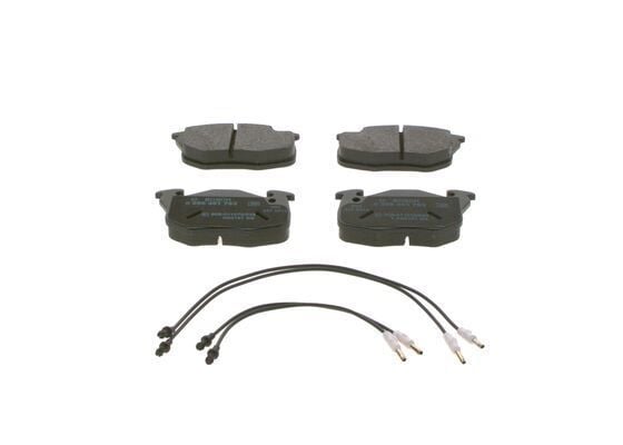 0986TB2009 ÖN BALATA R9-R11-R19 CLIO-EXP-P106-P206-BOSCH 0986461763-7711130034-7701202711-WVA20905