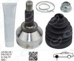 ÖN AKS KAFASI DIŞ SAĞ-SOL MONDEO III 2.0TDCI-2.0 BENZ. 00 07-GVA 4437004K-1S7W3B413DA-4106372