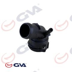 RADYATÖR ÜST HORTUM FLANŞI GOLF7-PASSAT-TIGUAN-LEON-OCTAVIA-A3 2013-GVA 6875116-5Q0122291BE