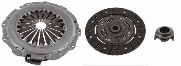 DEBRİYAJ SETİ RENAULT CLIO II 01 06 KANGOO 01 LOGAN 05 SANDERO 08 SYMBOL II 09 1.5 dCi-SACHS 3000951585-7701473963-7701479194-3000100QA2