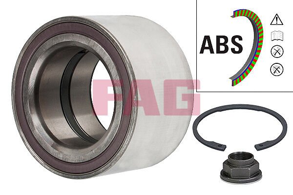 ÖN TEKER RULMANI FIAT DUCATO 06 CITRO N JUMPER II 06 PEUGEOT BOXER 06 54x90x55-FAG 713640550-1606374680-51745702-3326.71
