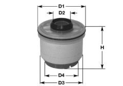 YAKIT FİLTRESİ TOYOTA HILUX D/CAB COMFORT 08-BLUEPRINT ADT32381-233900L010