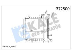 RADYATÖR ACCENT-ACCENT II 1.3 AL/PL/BRZ 335x317x16-KALE-2531025050-2531025Q11-253101B000