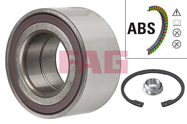 TEKER RULMANI ARKA BMW E81 E87 E82 E88 E90 E91 E92 E93-FAG 713649420-33416775842