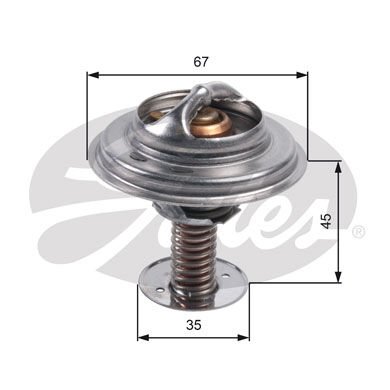 TERMOSTAT RANGE ROVER 3 VOGUE L322 3.6 06 12 RANGE ROVER SPORT I L320 3.6 D 06 13-GATES TH45688G1-LR003341-LR003520