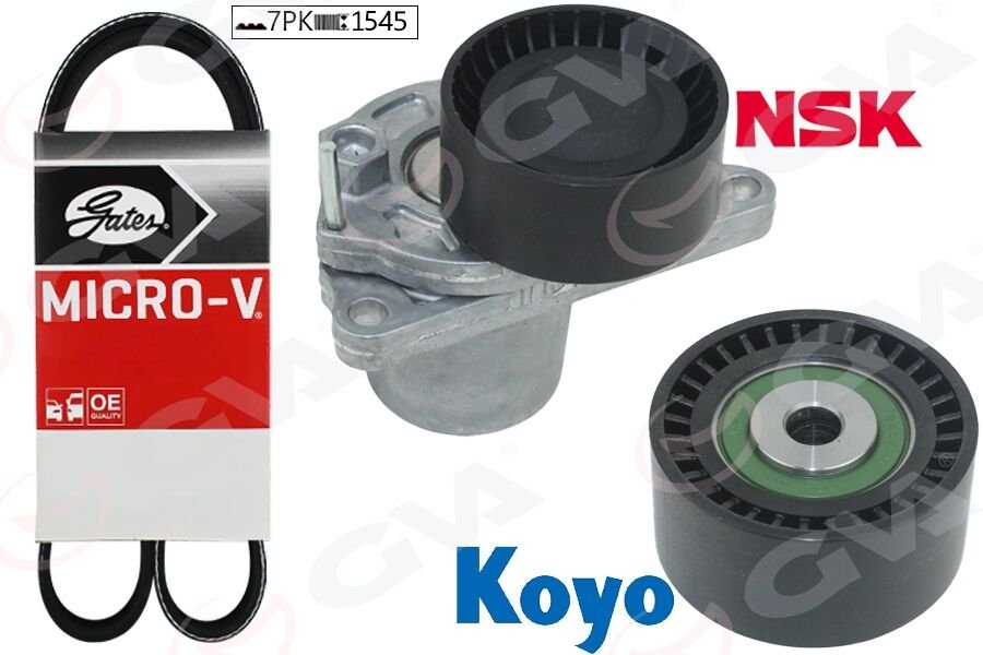 KANALLI KAYIS SETI MERCEDES OM622 OM626 W447 W205 . RENAULT R9M M9R MEGANE CLIO CAPTUR MASTER TRAFIC KUTUKLU-GVA 59A1125-A6262000270-117505337R-7PK1545