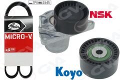 KANALLI KAYIS SETI MERCEDES OM622 OM626 W447 W205 . RENAULT R9M M9R MEGANE CLIO CAPTUR MASTER TRAFIC KUTUKLU-GVA 59A1125-A6262000270-117505337R-7PK1545