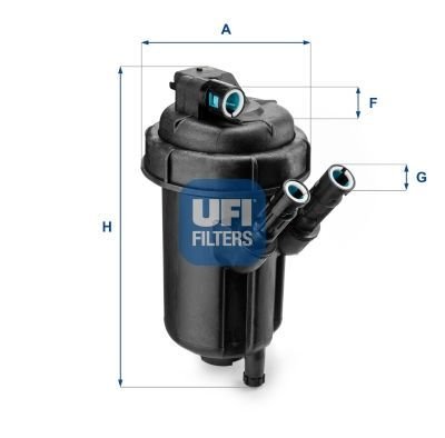 YAKIT FİLTRESİ KOMPLE COMBO-MERIVA-AGILA 1.3 CDTI 07 OE-UFI 5511600-93179236-813036