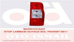 STOP LAMBASI SOL TRANSİT V348-V347 06 14 DUYSUZ-MARS 610427-6C11 13405 AD 6C11 13405 AE T199040