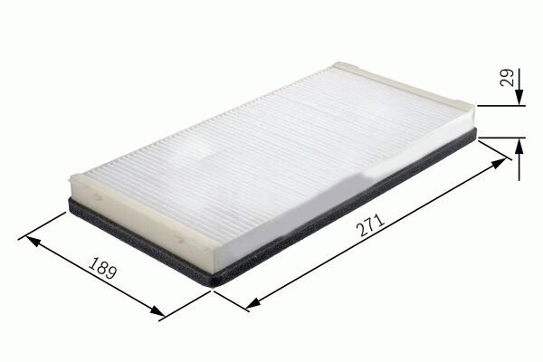 POLEN FİLTRESİ P405-P309 CU2861-SARDES SC571-6447.93