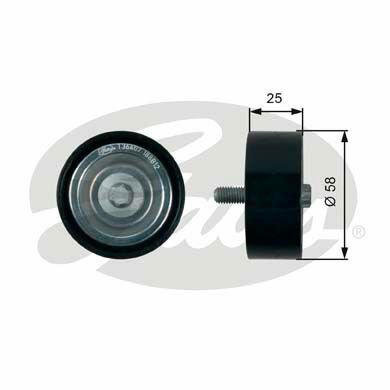 KAYIS GERGI RULMANI MERCEDES W169 W245-GATES T36407-A2662020419