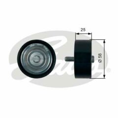 KAYIS GERGI RULMANI MERCEDES W169 W245-GATES T36407-A2662020419