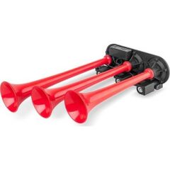 ÜÇ BORULU-MELODİLİ 12V DALİ-SAYDIRMALI ARAP KORNA-PLASTİK BORULU-SEGER 86EH12.000.03