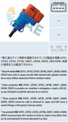 FREN MÜŞÜRÜ DOBLO-LINEA-FIORINO-PUNTO-GRANDE PUNTO-DUCATO-BOXER-JUMPER-COMBO-FAE 24796-50520116-50512681-1240755-4534.72