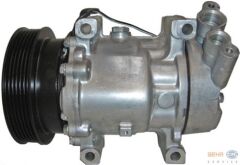 KLİMA KOMPRESÖRÜ CLIO I II SYMBOL 1.4-1.6 16V-1.5 DCI 01 KNG 1.4-1.6 16V-1.5 DCI 97 125mm 6 KANAL-MAHLE-8200953358-7700273801-8200600117