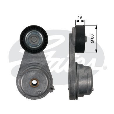 KAYIS GERGI RULMANI SMART FORTWO Coupe 451 07 KUTUKLU-GATES T39190-A1322000070