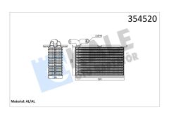 TURBO RADYATÖRÜ GOLF6-JETTA-POLO-A3-LEON 2010 1.2-1.4 TSI CBZA-CBZB-CBZC-CAXA-KALE 354520-03F145749B-03C145749B-03F145749C
