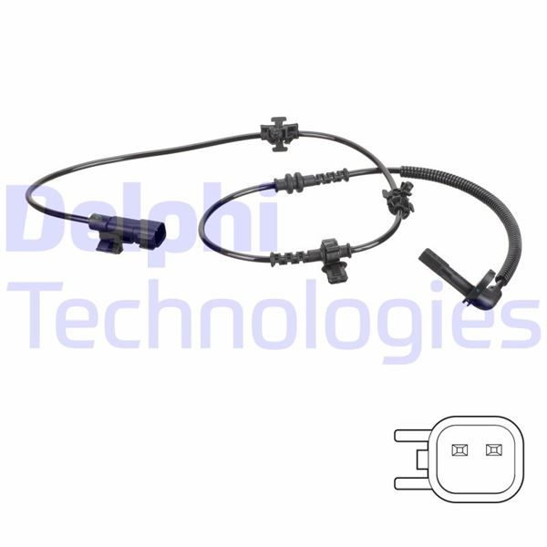 ÖN FREN ABS SENSÖRÜ ASTRA K 16 22 ÇARPIŞMA ÖNLEME OLMAYAN ARAÇLAR-DELPHI-42703444-13379170-39002171