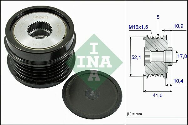 ALTERNATOR KASNAGI MERCEDES W176 W246 C117 X156-INA 535027210-A2701550315