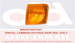 SİNYAL LAMBASI DUYSUZ SARI SOL VOLT 521517-MARS 521521-2D0953041