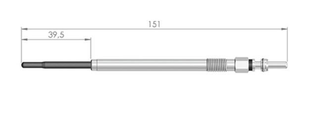 KIZDIRMA BUJİSİ TOYOTA HILUX VIII PICK-UP 2.4 D-2.8 D LAND CRUISER PRADO 2.8 D-4D-ET1GERMANY ET153010-1985011010-1985011020