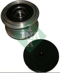ALTERNATÖR KASNAĞI CLIO II-MGN-KNG-SCENIC K4M-K4J-K9K-F4P 6 KANAL RULMANLI AYARLI-INA 535011410-7701477689-7700110616