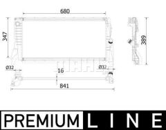 MOTOR SU RADYATORU MINI B36 B38 F55 F56-MAHLE CR2317000P-17117617593