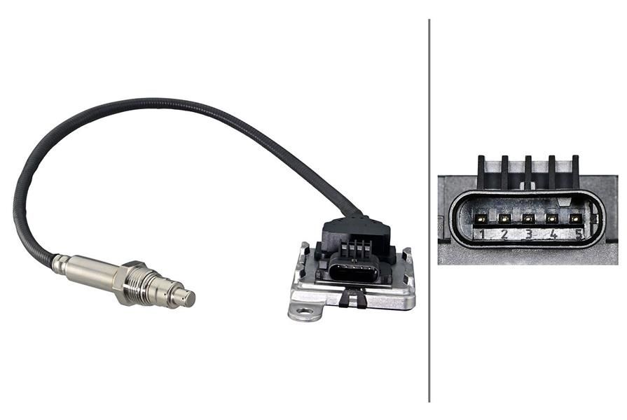 NOX SENSORU MERCEDES V177 W247 W205 C118 C257 W213 C238 H247 X247 V167 C253 W222 W223 W447 B906-HELLA 6PN358307271-A0009058011