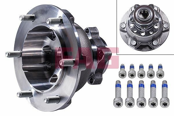 ÖN AKS RULMANI PORYALI FORD TRANSİT V363 14 ÇİFT TEKER 6 BİJON-FAG 713679140-BK312C300AD-KTBK311K018AC-2167067