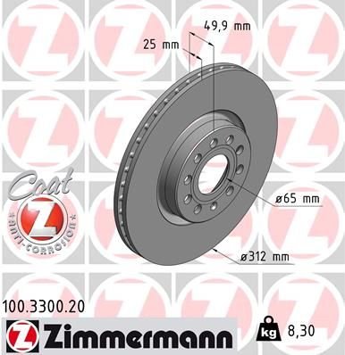 ÖN FREN AYNASI HAVALI VW GOLF 03 09 CADDY 04 10 PASSAT 05 JETTA 05 SCIROCCO 08 DF4464 31 986479058-DF4464S-ZIMMERMANN 100.3300.20-1K0615301AA-5C0615301B
