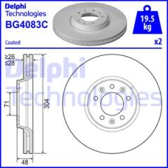 ÖN FREN AYNASI C5-JUMPY-EXPERT-SCUDO 2.0 07 304x28x41x48x5DLxHAVALI-DELPHI BG4083C-4249.24-4249.K0-9467548587