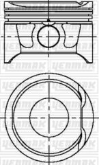 MOTOR PİSTON SEGMAN LGN-MGN-CLIO II 1.6 16V K4M 700-710-720 . 79.50 ÇAP STD-YENMAK 31-04171-000-7701474856-7701474855-7701474854