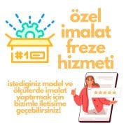 [ÖZELLEŞTİRİLEBİLİR] SAPLI KANAL AÇMA / TARAMA FREZESİ