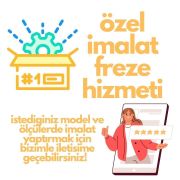 [ÖZELLEŞTİRİLEBİLİR] CNC KAPAK MODEL FREZESİ