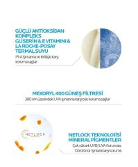 La Roche Posay Anthelios Uvmune Fluid SPF+50 Tüm Ciltler İçin Yüksek Korumalı Renkli Yüz Güneş Kremi