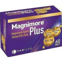 Tabilaç Magnimore Plus 60 Magnezyum İçeren Takviye Edici Gıda