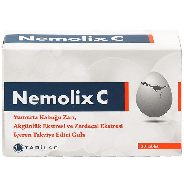 Tab İlaç Nemolix C Takviye Gıda 30 Tablet