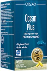Orzax  Omega 3 1200 Mg Balık Yağı 30 Kapsül