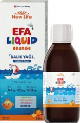 New Life Efa Liquid Balık Yağı Sıvı 150 Ml - Portakal
