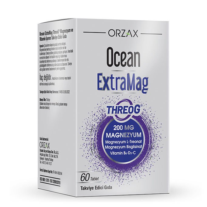 Ocean Extramag Threog Takviye Edici Gıda 60 Tablet