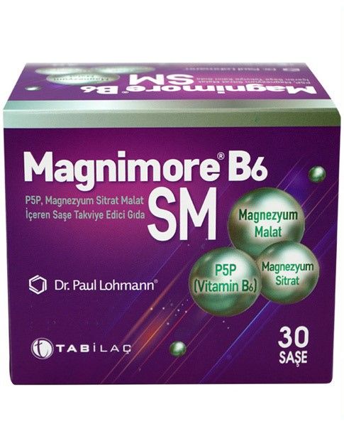 TAB İlaç Magnimore B6 Sm 30 Saşe